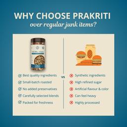Prakriti Trail Mix Classic – Unflavored, Dry Roasted | Blend of 8 Superfood-6
