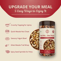 Prakriti Trail Mix Desi Masala – Ghee Roasted | Blend of 8 Superfood-3