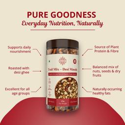 Prakriti Trail Mix Combo – Classic (Dry Roasted) & Desi Masala (Ghee Roasted)-1