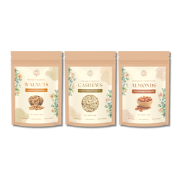 Trekker's Trail Mix – Walnuts, Cashews & Almonds-0