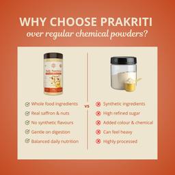 Prakriti Daily Nutrition Energy Powder (Kesar-Pista | 100% Natural)-5