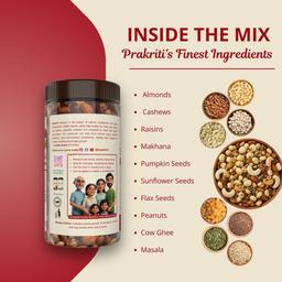 Prakriti Trail Mix Combo – Classic (Dry Roasted) & Desi Masala (Ghee Roasted)-4