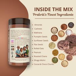 Prakriti Daily Nutrition Combo Pack (3 x 250g) | Kesar, Elaichi & Chocolate-3