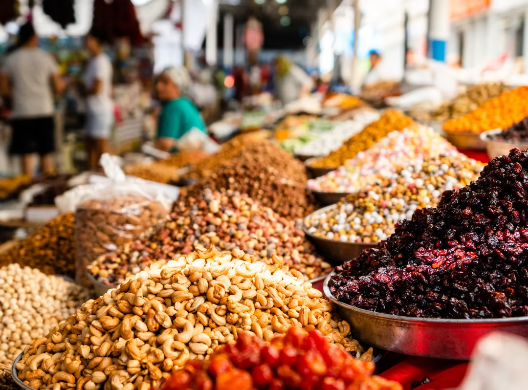 Healthy dry fruits